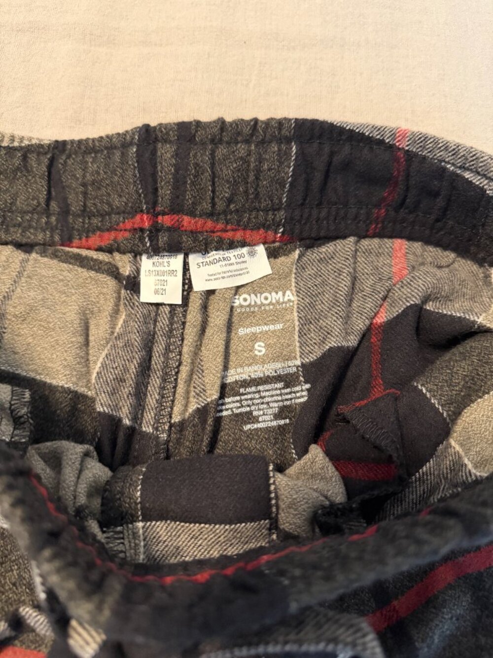 Flannel Pajama Pants - Small (brand new) - Picture 4 of 4